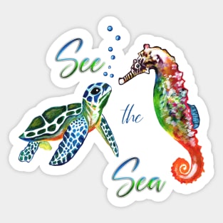 See the Sea Sticker